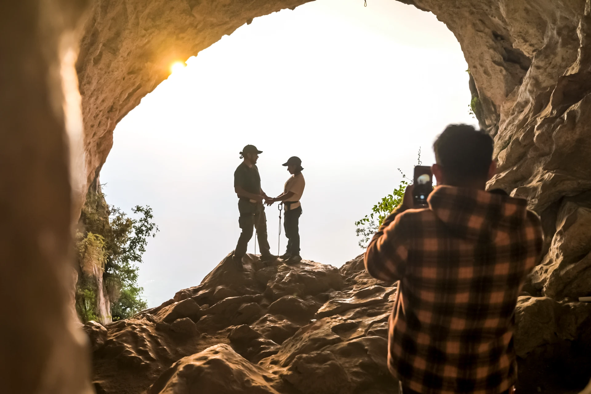Cueva del Tecolote en la comunidad El Doctor, Cadereyta